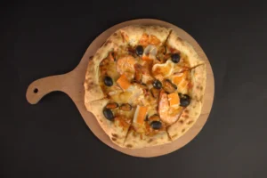 Pizza aux fruits de mer
