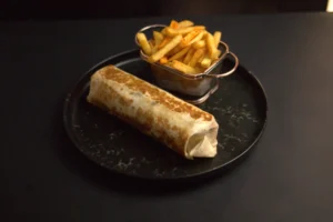 Burrito à la viande hachée